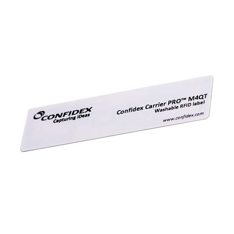 confidex carrier pro rfid label|Confidex Carrier Pro – Roll of 2,000 .